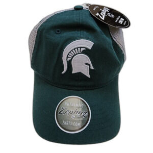 Michigan State Spartans Mesh SnapBack Hat Cap Zephyr NWT